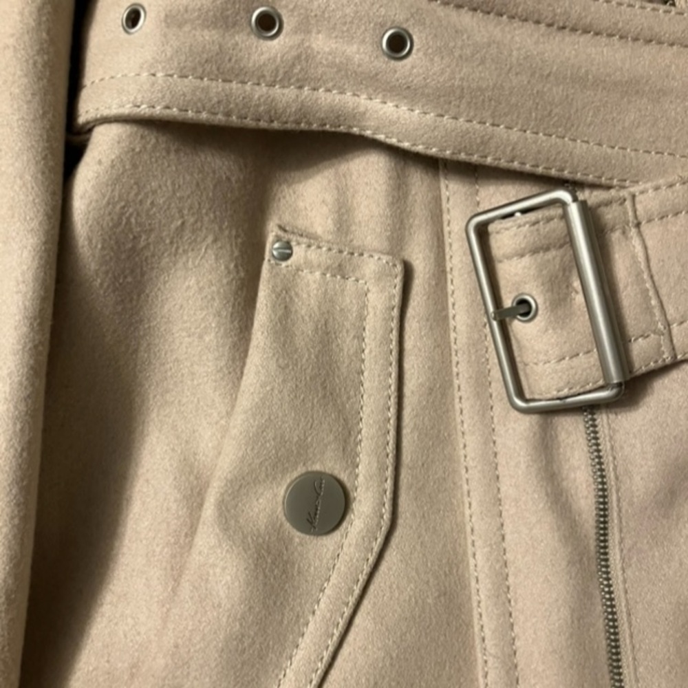 Kenneth Cole Women’s Knee Length Wool Blend Coat – Size 10 - Picture 8 of 11